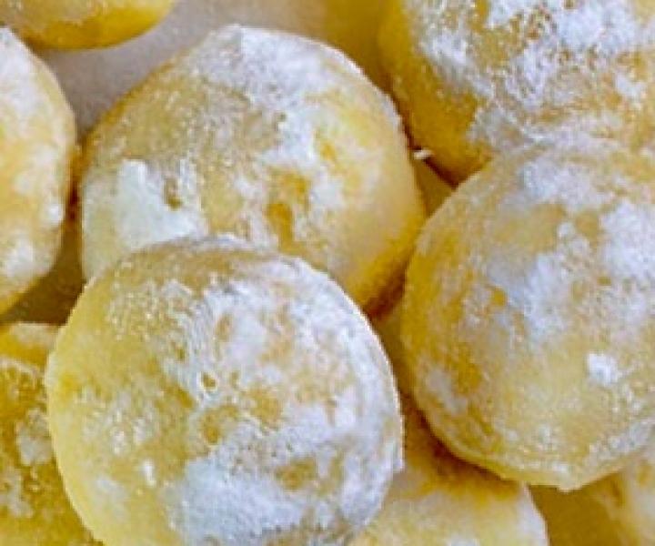 White Chocolate Lemon Truffles